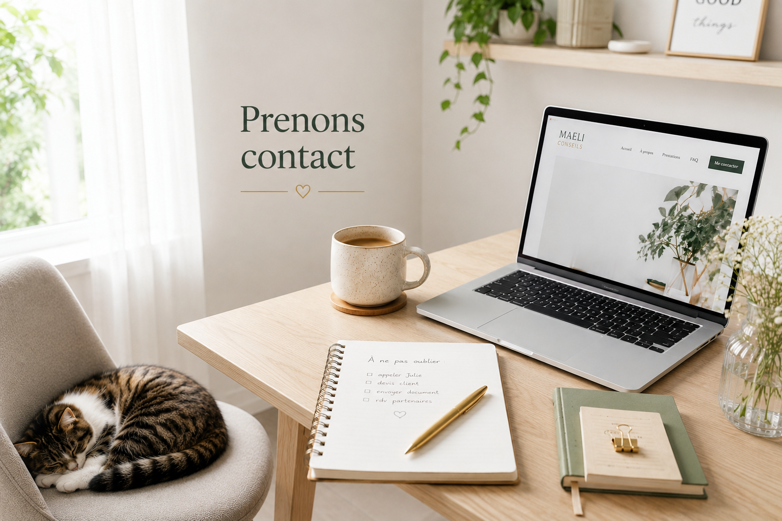 Me contacter visuel prenons contact